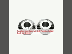 Συγκρότημα μηχανημάτων κώνου άλεσης με υψηλής ακρίβειας ελικοειδή δόντια για ρομπότ