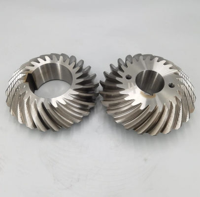 Μεγάλη σπειροειδή μονάδα Bevel Gear υψηλής ποιότητας σφυρηλάτησης Μεγάλη κορώνα τροχός πινιόν Επαγγελματίας κατασκευαστής