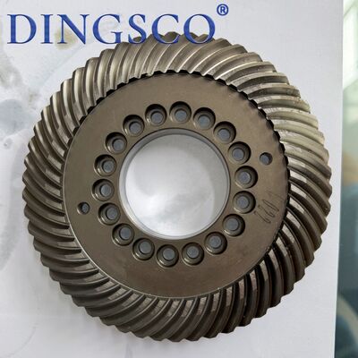 DINGSCO Σπειροειδής μεταλλικό μεταλλικό κράμα χάλυβα επεξεργασμένο θερμικά με μηχανή CNC βαρύς φόρτος μεταλλικό μεταλλικό μεταλλικό